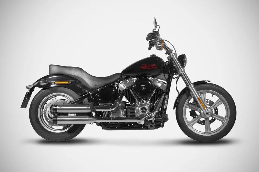 harley davidson softail street bob fxbb [ZARD] – Overlapped slip-ons silencer for HD-SOFTAIL M8