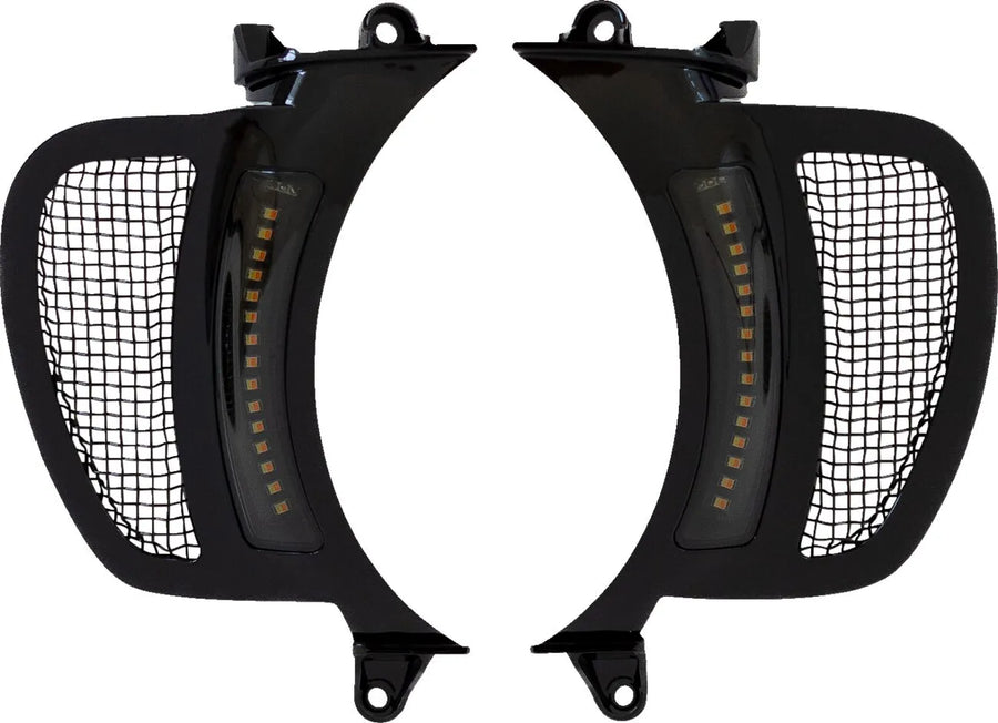 harley-davidson road glide [CUSTOM DYNAMICS] – Genesis® 4 Dynamic LED Road Glide® ventilation inserts