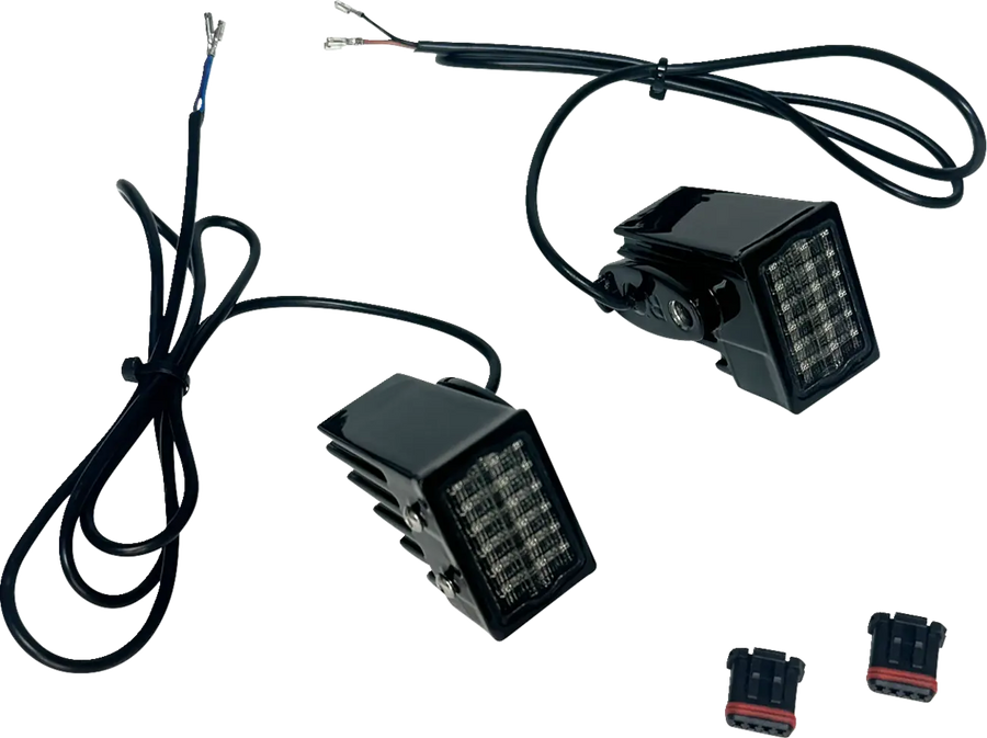 harley-davidson street bob [CUSTOM DYNAMICS] - LED turn signals for rear strut mount