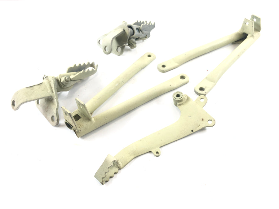 KTM 500 GS K4 [1983 Rotax] - Driver footrests with pillion footrest holder and brake pedal
