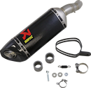 Yamaha MT-03 [Akrapovic]-carbon fiber final silencer-2