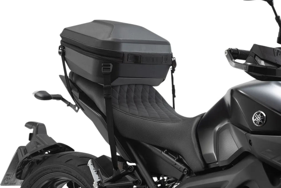 aprilia smv 1200 dorsoduro [SW-MOTECH] – Urban ABS top case tension strap variant with floor insert