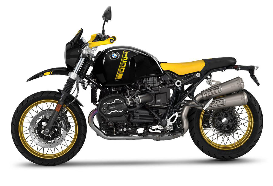 BMW R nineT 1200 Roadster [2014-2023] - Aufkleber 40. x Panzer Paris dakar