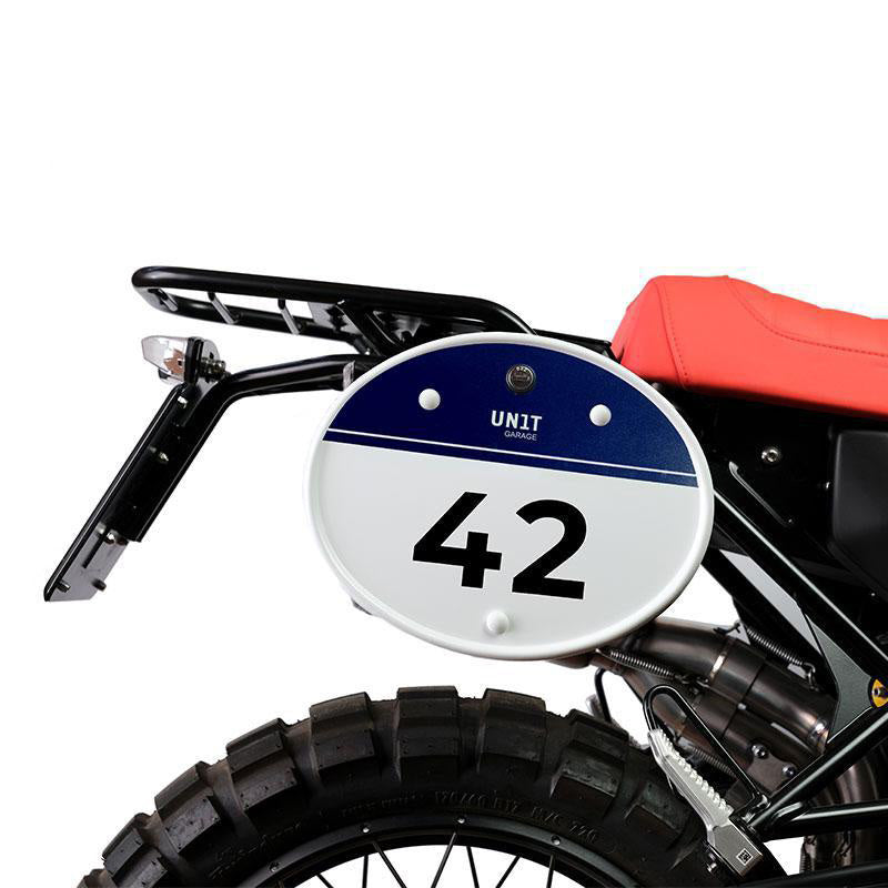 BMW R nineT 1200 Urban G/S (hoher Auspuff) [2017-2023] - Aufkleber für Nummerntafeln