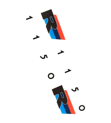 BMW R 1150 R [2000-2006] - Pair of “1150R” tank stickers