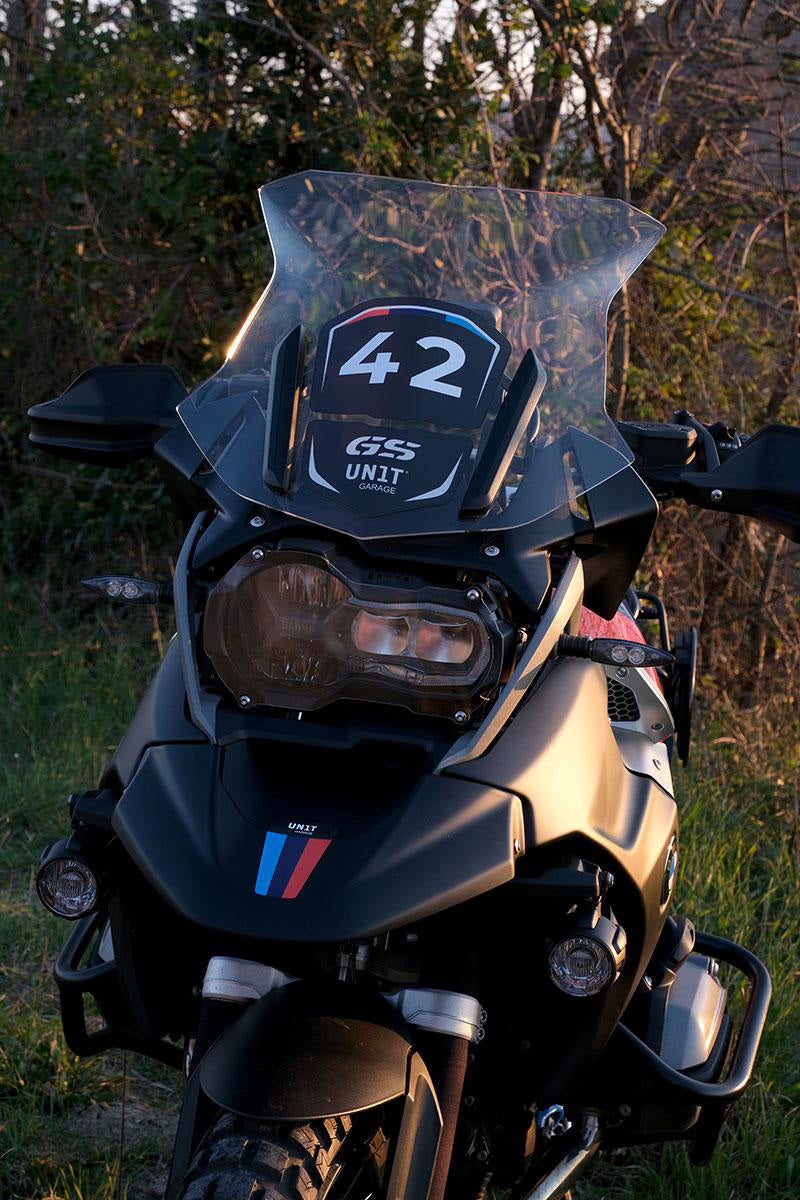 BMW R 1200 GS LC Wheel [2013-2019] - Motorsport sticker for GS windshield