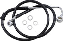 harley davidson fxsb [DRAG SPECIALTIES] - Extended stainless steel brake line-2