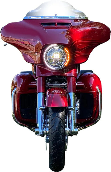 harley davidson flhtc [CUSTOM DYNAMICS] – ProBEAM® turn signal ring trim - 0