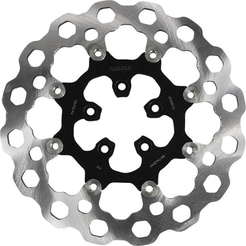 Harley-Davidson XL 1200 C Sportster Custom [2020] - Cubiq™ brake disc - surface: black, chrome - image 2