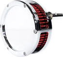 Harley-Davidson FLSTNSE 1800 Softail Deluxe CVO [2014-2015] - BA air filter kit - Finish: Chrome, Red, Clear - Figure 8