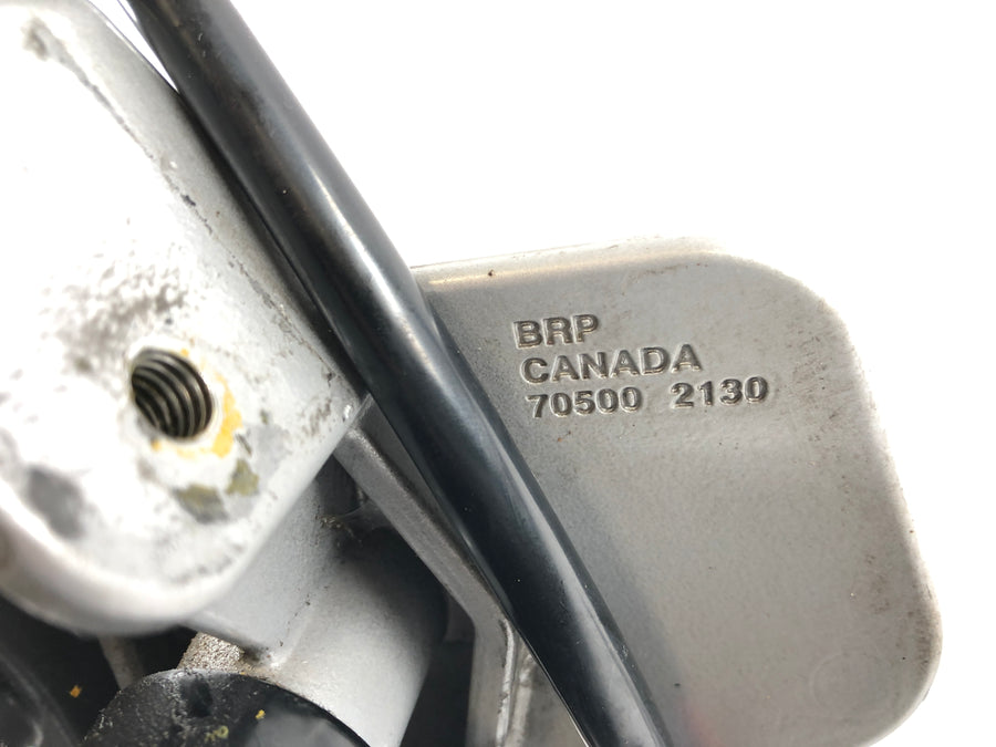 Can Am Spyder SM5 [2009] - Footrest Driver's footrest left with pedal for the parking brake
