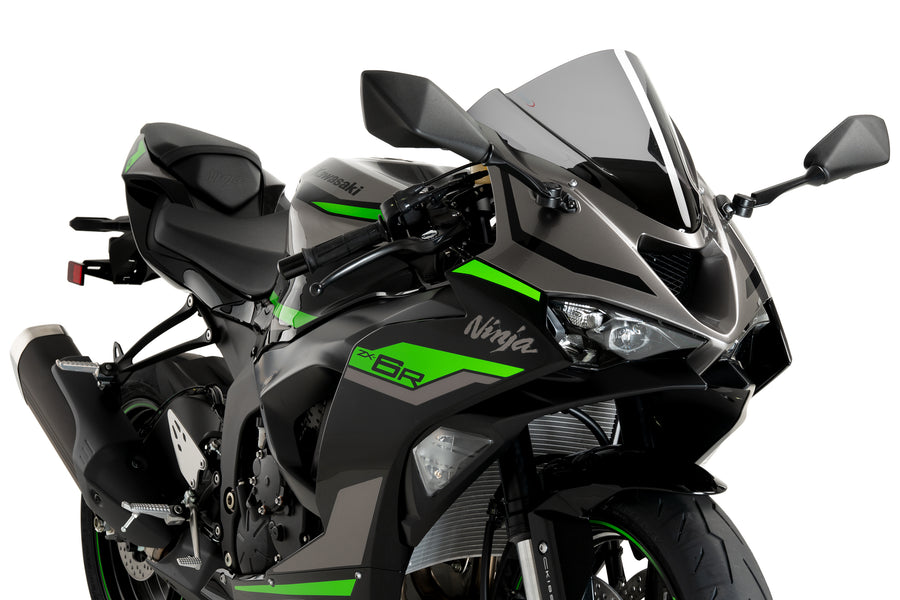 KAWASAKI ZX-6R NINJA [2025] – Z-Racing Screen – Transparent