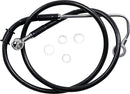 harley davidson flstc [DRAG SPECIALTIES] - Extended stainless steel brake line-1