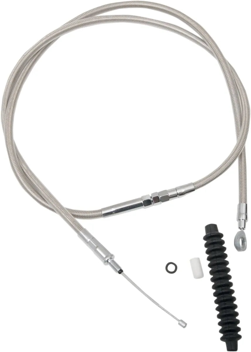 harley davidson fls [DRAG SPECIALTIES] - Highly efficient clutch cable made of braided stainless steel