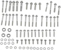 Harley-Davidson FXDBP 1690 Dyna Street Bob Factory Custom [2013, 2015-2016, 2016] - Dress-Up 12-Point External Primary/Transmission Engine Bolts Kit - Image 7