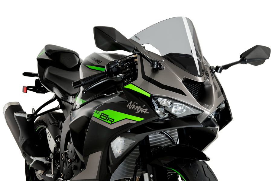 KAWASAKI ZX-6R NINJA [2025] – R-Racer Screen – Transparent