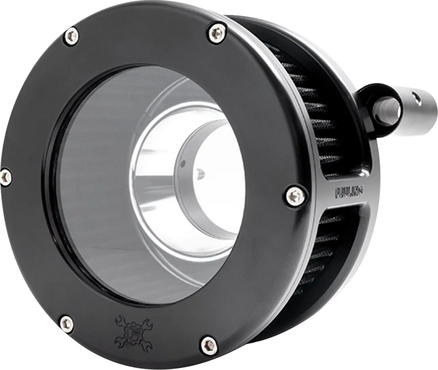 Harley-Davidson FXSE 1800 Pro Street Breakout CVO [2016-2017] - BA air filter kit - Surface: Black, Clear - Image 1