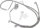 Harley Davidson Flhr [DRAG SPECIALTIES] – Edelstahl-Bremsleitungs-Kit, verlängert