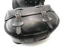 Saddlebags leather chopper panniers-5