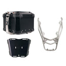 BMW R 1300 GS [2024–2026] - Atlas 44L Universal-Aluminium-Topcase + Gepäckträger hinten mit Soziusgriffen (Silberfarbe)