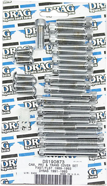 harley davidson flst [DRAG SPECIALTIES] - Camshaft/Primary/Transmission Cover Bolt Kit - 0