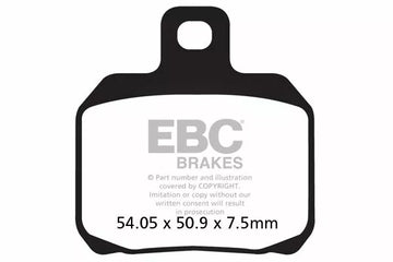 Ducati 1098 Streetfighter [EBC]-Half-sorted VEE brake pads