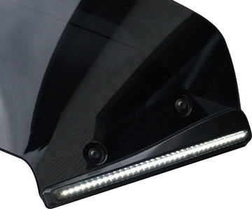 harley-davidson road glide [CUSTOM DYNAMICS] - LED windshield trim with indicators - 0