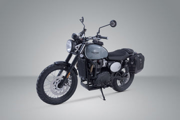 Triumph Street Cup 900 [2018-2020] - Legend Gear LC2 side bag system Brown Edition left - picture 1
