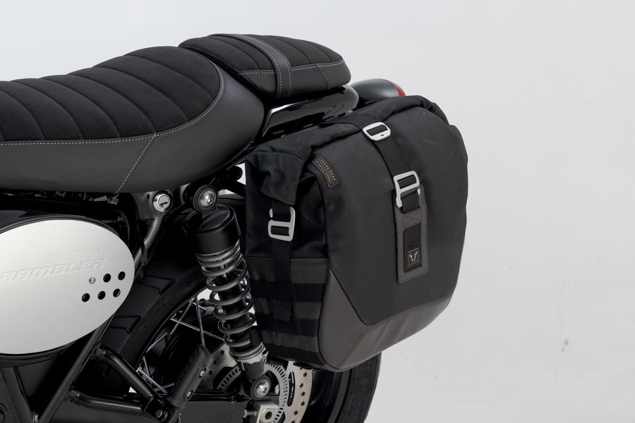 Triumph Street Cup 900 [2018-2020] - Legend Gear LC2 side bag system Brown Edition left - picture 4