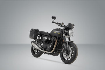 Triumph Speed Twin 1200 [2019-2024] - Legend Gear LC2 side bag system Brown Edition - Image 1