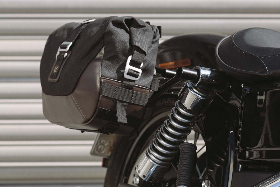 Harley-Davidson FXDWG 1584 Dyna Wide Glide [2010-2012] - Legend Gear LC2 Side Bag System Brown Edition - Image 2