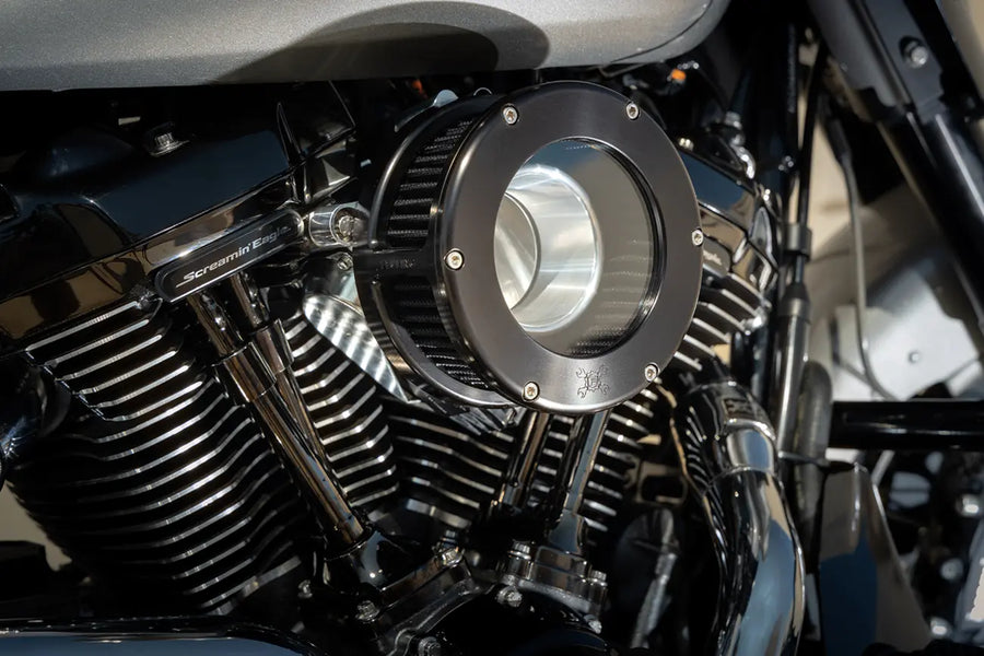 Harley-Davidson FXSE 1800 Pro Street Breakout CVO [2016-2017] - BA air filter kit - Surface: Black, Clear - Image 2