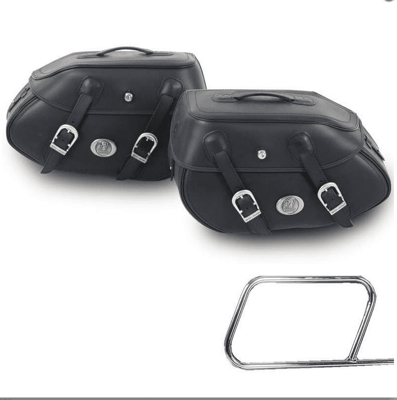 Motorradtasche [Hepco & Becker] - Buffalo Seitentaschen braun – C-Bow