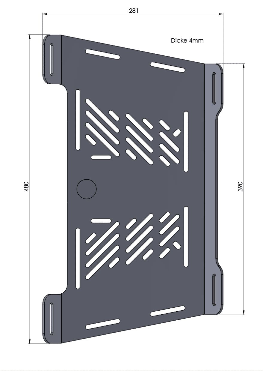 Suzuki DL 650 [2002-2011] - Luggage bridge extension