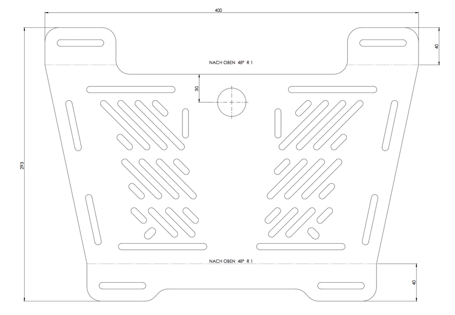 BMW F 750 GS [2018-2023] - luggage bridge extension