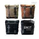 BMW R 850 R / R 1100 R [1993-2002] - Scram side bag made of split leather 22L-30L