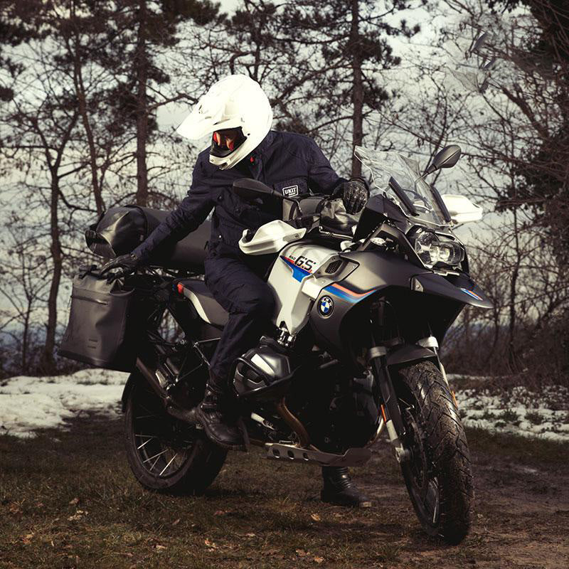 BMW R nineT 1200 Roadster [2014-2023] - Khali Seitentasche aus TPU 35L - 45L + Aluminiumplatte