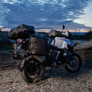 BMW R nineT 1200 Roadster [2014-2023] - Aluminium-Taschenhalter mit verstellbarer Hypalon-Front und Schnellkupplung