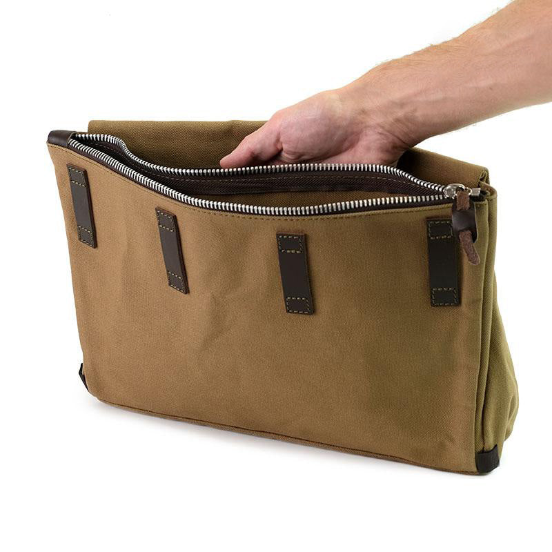 BMW R nineT 1200 Urban G/S (niedriger Auspuff) [2017-2023] - Fezzan Canvas Messenger Bag