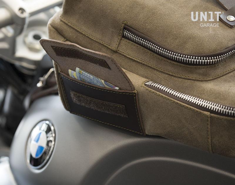 BMW R nineT 1200 Roadster [2014-2023] - Tankrucksack aus Spaltleder