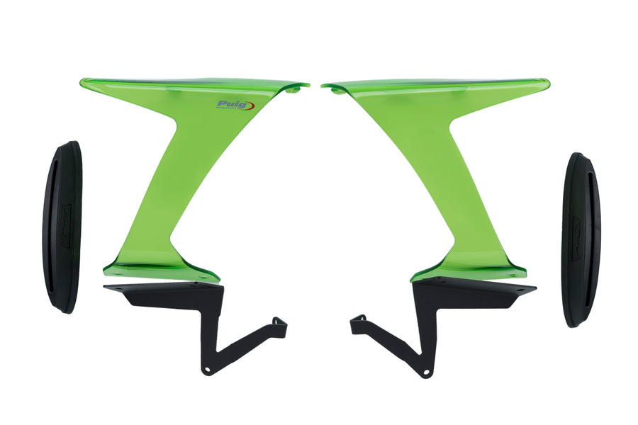 KAWASAKI ZX-6R NINJA [2025] – Race Side Spoiler – Black