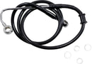 harley davidson flstc [DRAG SPECIALTIES] - Extended stainless steel brake line-1