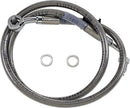 harley-davidson street bob [DRAG SPECIALTIES] – Extended stainless steel brake line-1