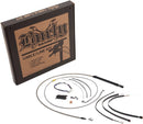 harley davidson flfb [BURLY BRAND] - Handlebar cable and brake line kit for Burly Ape handlebars-2