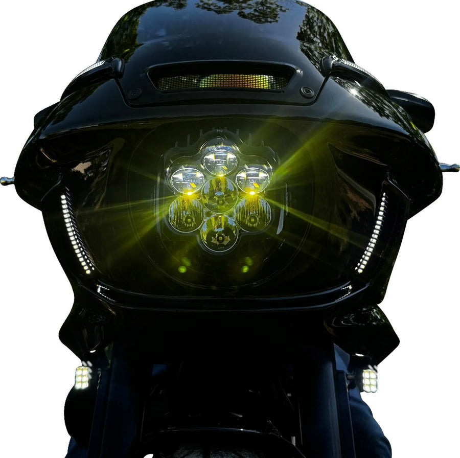 harley-davidson low rider [CUSTOM DYNAMICS] – insert for fairing ventilation