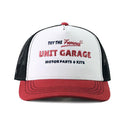BMW F 900 GS Adventure [2024-] - Vintage Unitgarage Trucker Hut weiß/rot