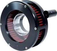 Harley-Davidson FXSTSSE3 1800 Softail Springer CVO [2009] - BA air filter kit - Finish: Black, Red, Clear - Image 5