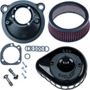 Harley-Davidson XL 883 L Sportster SuperLow [2020] - Mini Teardrop Stealth Luftfilter-Kit – Oberfläche: Schwarz – Bild 2