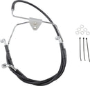 harley davidson flhtcui [DRAG SPECIALTIES] - Stainless steel brake line kit-1