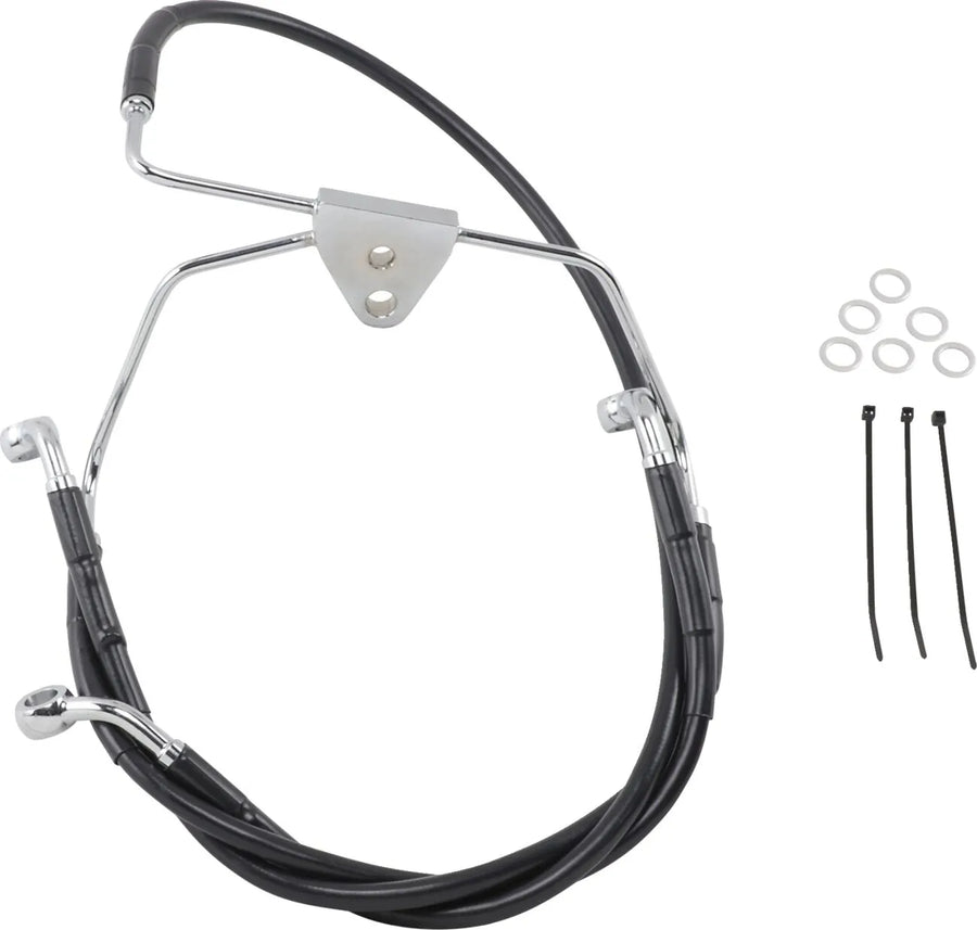 harley davidson flhtcui [DRAG SPECIALTIES] - Stainless steel brake line kit